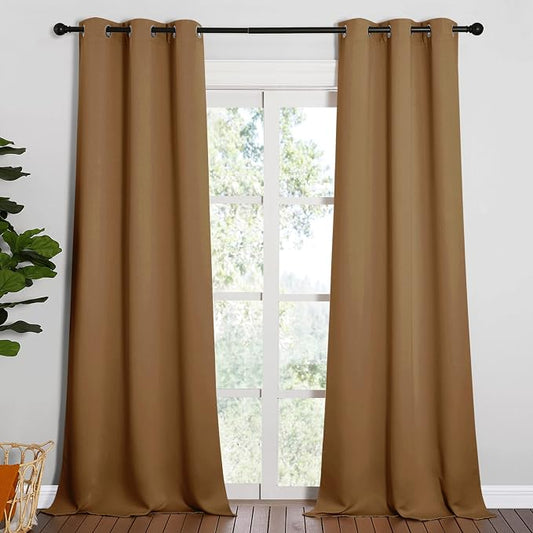 NICETOWN Sleek Blackout Curtains 95 inches Length by NICETOWN