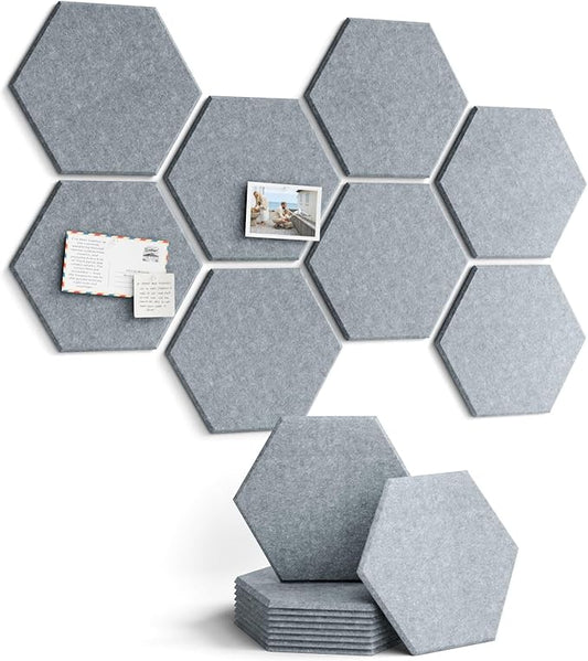Fluxynara Hexagon Cork Board Alternative by FLUXYNARA