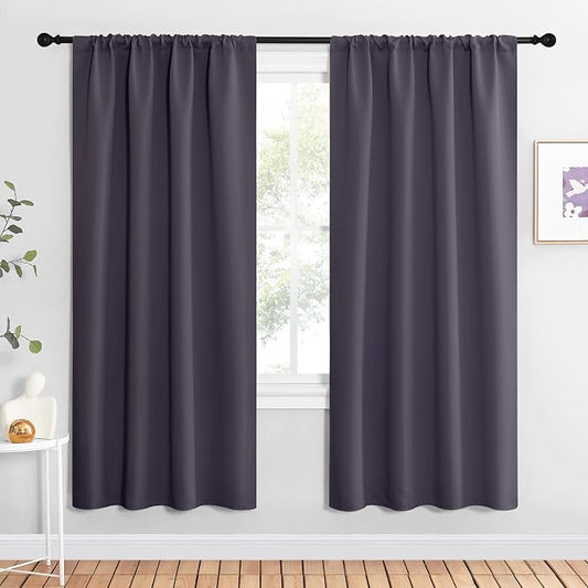 NICETOWN Blackout Curtains for Living Curtains, 2 Panels, 42 by 72, Room by NICETOWN