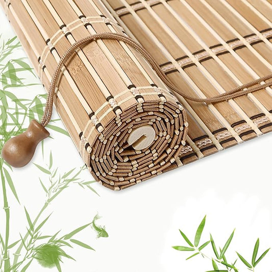 Bamboo Blinds for Interior Windows, Custom Bamboo Shades for Indoor Windows by EVOZEN