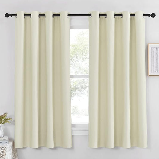 NICETOWN Blackout Beige Curtain by NICETOWN
