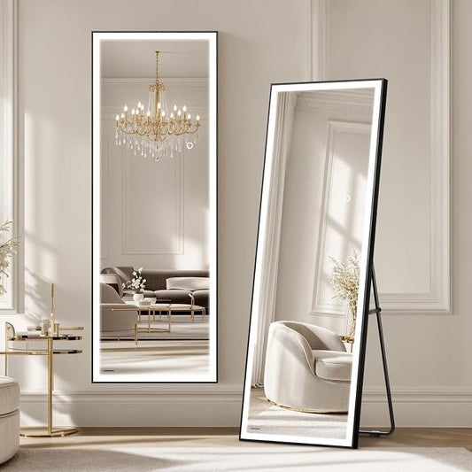 Kosmonia 56×18 LED Full Length Mirror by Kosmonia