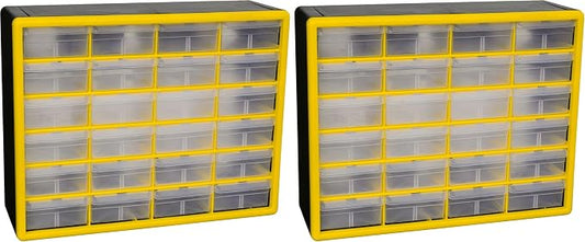Akro-Mils 24-Drawer Plastic Drawer Storage Cabinet by Akro-Mils