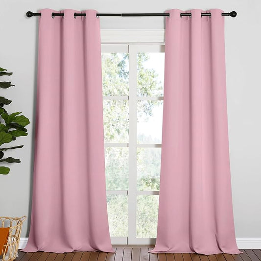 NICETOWN Patio Glass Door Blackout Curtains by NICETOWN