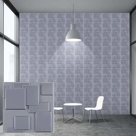 Heikki 30 Pack 3D Wall Panel for Interior Wall Décor, PVC Flower Textured Wall by YourBestChoices