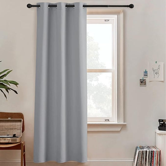 RYB HOME Sliver Grey Blackout Curtains by RYBHOME