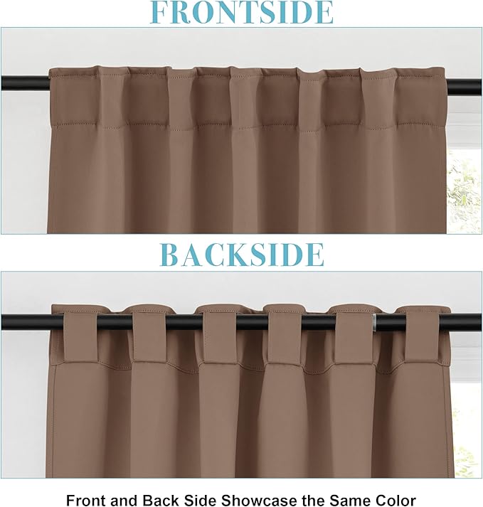 RYB HOME Blackout Curtain Shades - Image 2