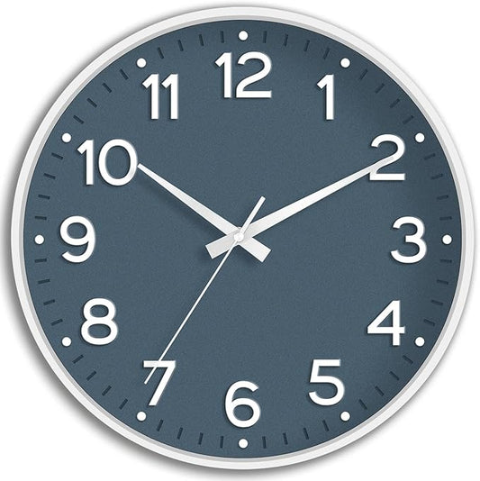 Roymnie Wall Clock 12 Inch Silent Wall Clocks Battery Operated- Modern Non by Unknown
