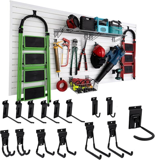 FRAYSCENT Slat Wall Paneling Garage Slat Wall Storage Systems Slatwall Panels by FRAYSCENT