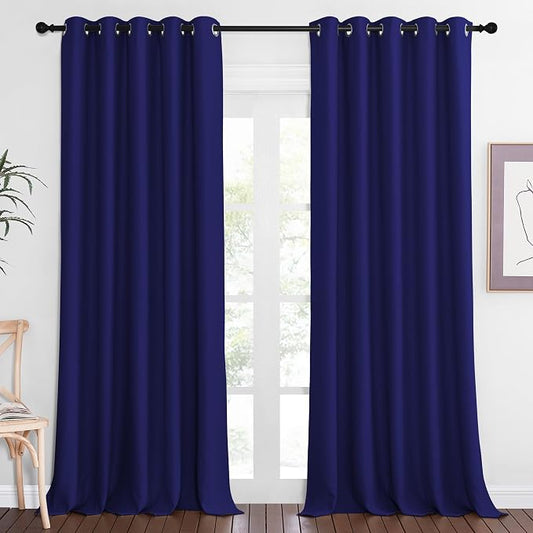 NICETOWN Blackout Curtains 84 Inch Length, Thermal Insulated Curtains by NICETOWN