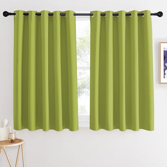 NICETOWN Blackout Curtains 54 Inches Long, Thermal Insulated Room Darkening by NICETOWN