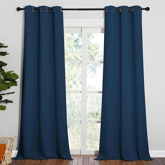 NICETOWN Patio Glass Door Blackout Curtains by NICETOWN