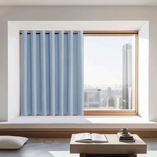 NICETOWN Blackout Curtains 72 inches Long, Grommet Privacy Window Treatment by NICETOWN