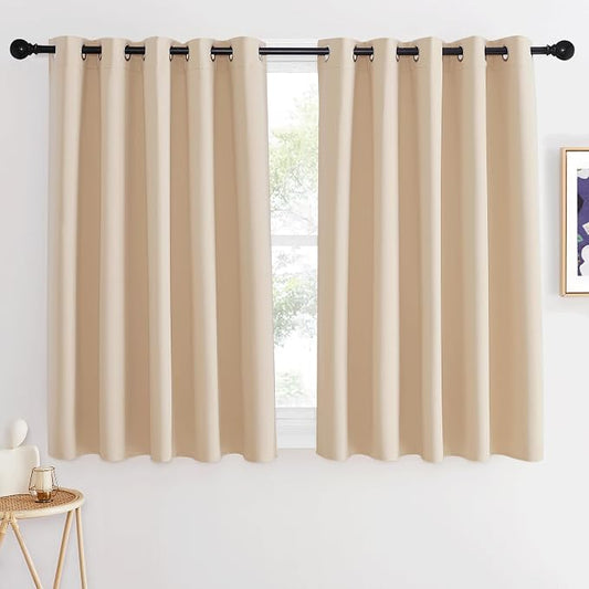 NICETOWN Bedroom Blackout Window Curtain 54 inches Length by NICETOWN