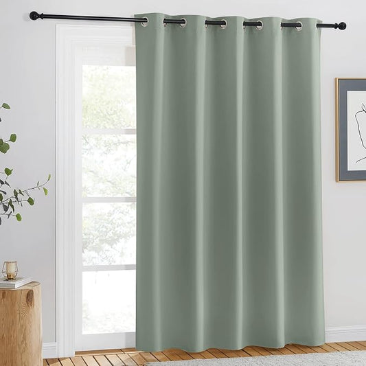 NICETOWN Blackout Sage Green Curtain by NICETOWN