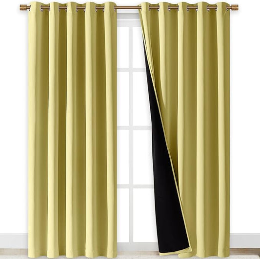NICETOWN Total Shade Curtains and Draperies, Heavy-Duty Full Light Shading by NICETOWN
