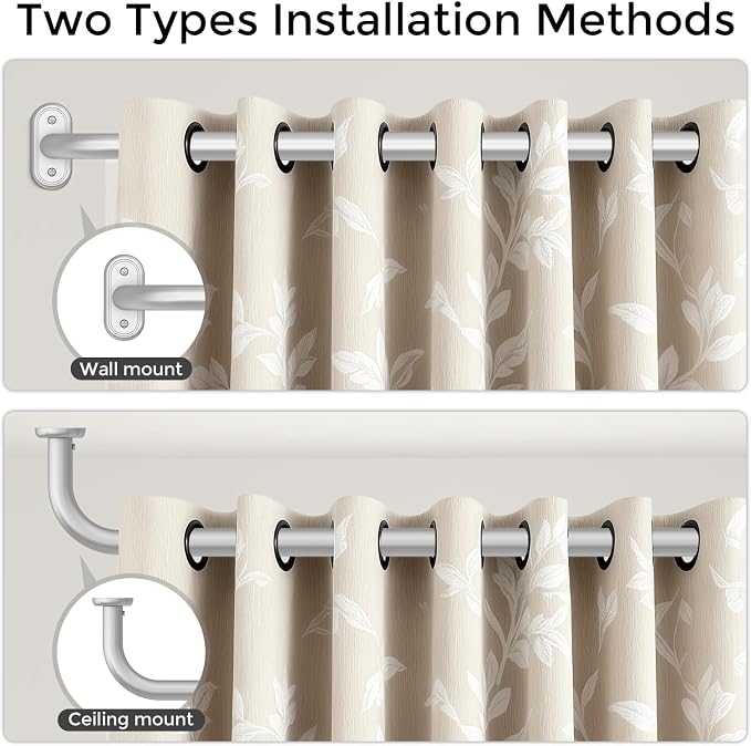 Curtain Rods 36-152 Inch, Living Room, Sliding Door - Image 4