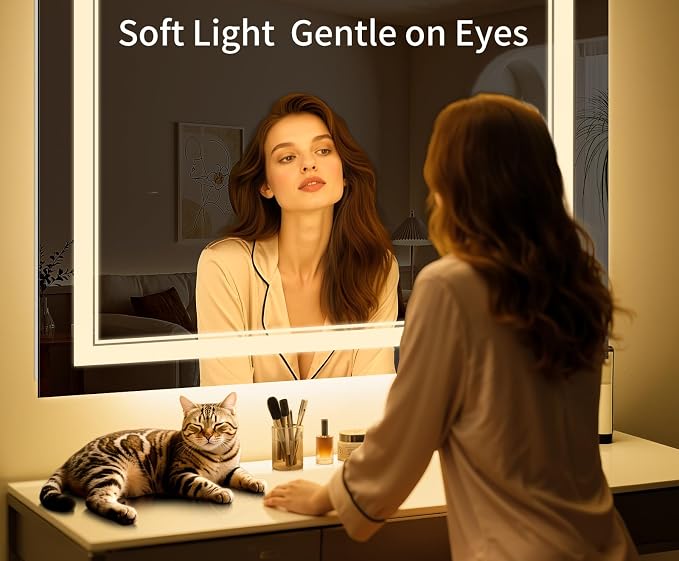 40"x36" LED Bathroom Mirror - Image 7