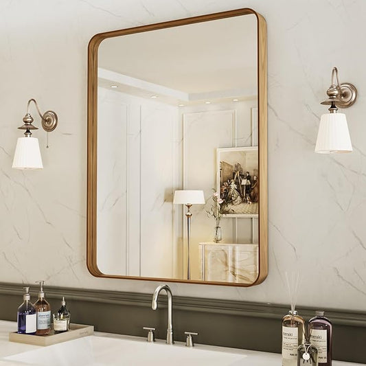 LOAAO 30X36 Inch Bathroom Mirror by LOAAO