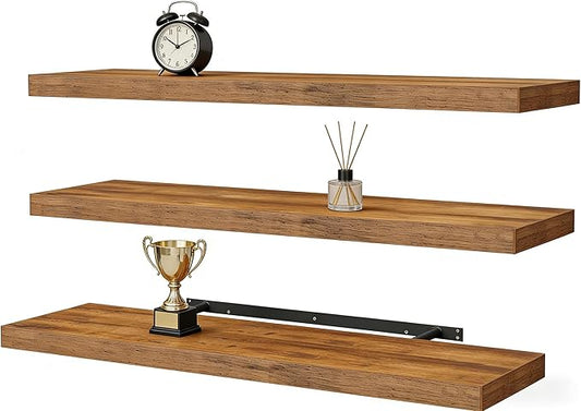 Vervida® Floating Shelves for Wall 35.4" Extra Long by Vervida