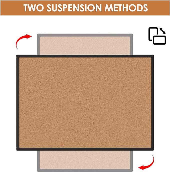 2-Pack Cork Board Bulletin Board 48 x 36, Office Board - Image 6