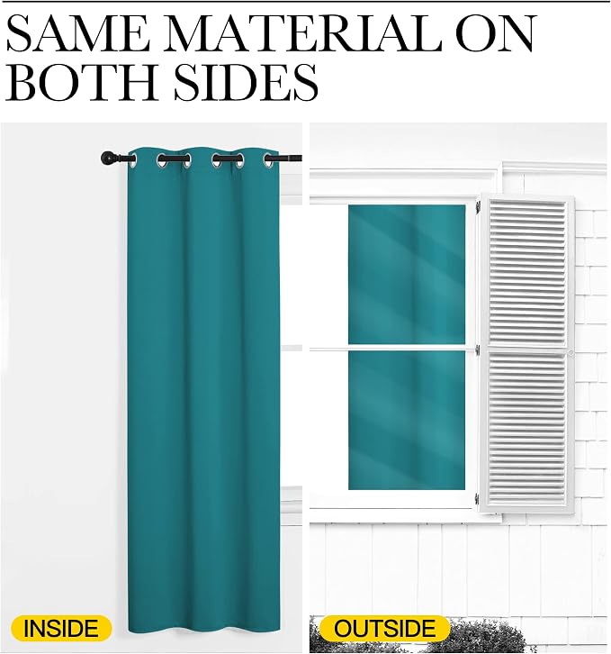 NICETOWN Door Screen Cover for Air Conditioner Room, Insulated Faux Accordion - Image 6
