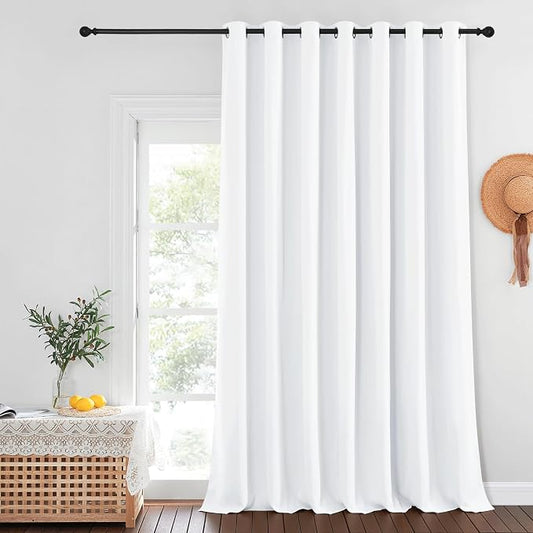 NICETOWN Blackout Curtains for Sliding Glass Door Room Divider Noise Reduce by NICETOWN