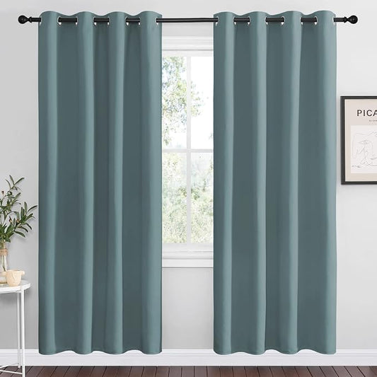 NICETOWN Modern Blackout Curtains Noise Reducing, Thermal Insulated and Privacy by NICETOWN