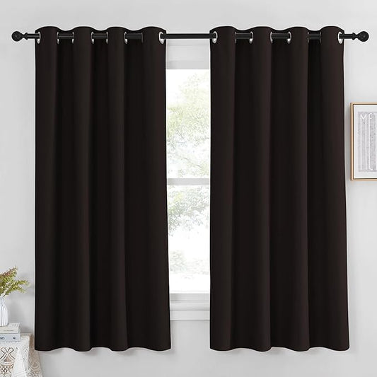NICETOWN Blackout Curtain Panel 63 inch Long by NICETOWN