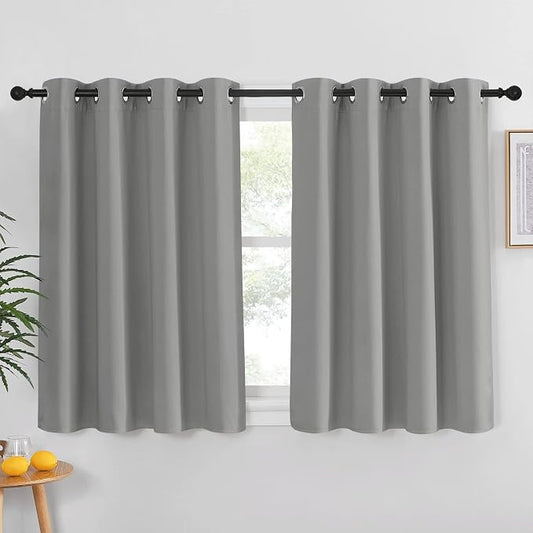 NICETOWN Blackout Short Curtain 45 inches Long by NICETOWN
