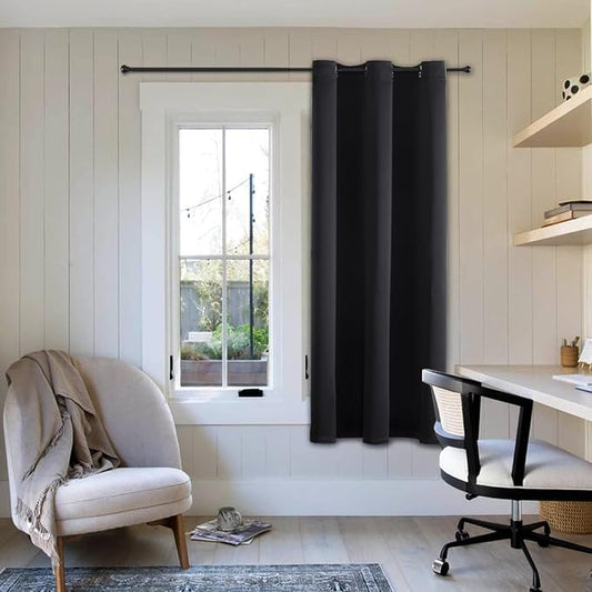 ChrisDowa Blackout Curtains 45 Inches Long by ChrisDowa