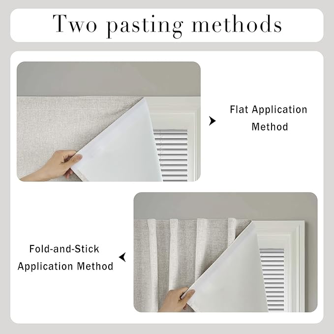 Magic Tape Window Curtain - Image 5