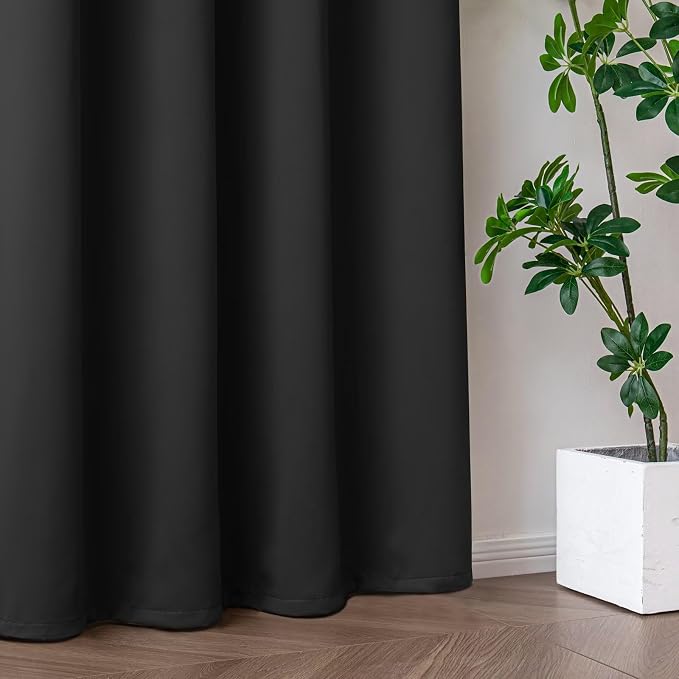 IGEMAEVE Blackout Curtains 84 Inch Length 2 Panels Set, Grommet Energy Saving - Image 7