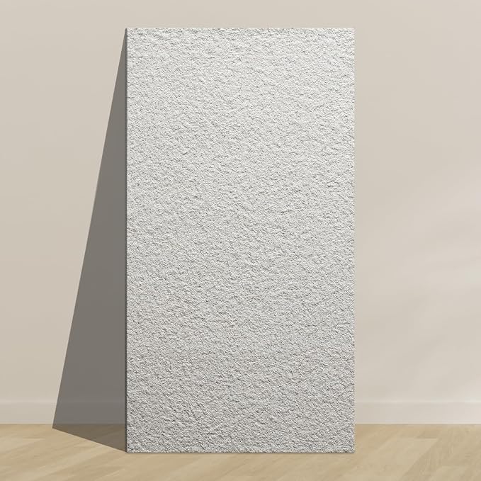 6” x 12” Faux Stone 3D Wall Panels, Clay Manufactured Raised Textured Paneling by TORURAL