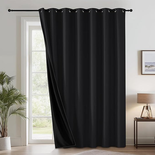 RYB HOME 100% Blackout Room Divider Curtains by RYBHOME