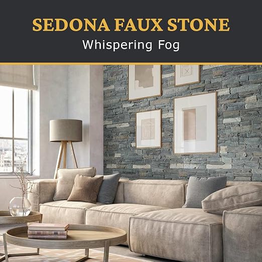 AZ Faux High-Density Polyurethane Faux Stone Interlocking Right Endcap - Image 2