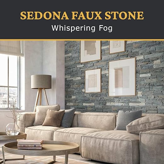 AZ Faux High-Density Polyurethane Faux Stone Interlocking Left Endcap - Image 2