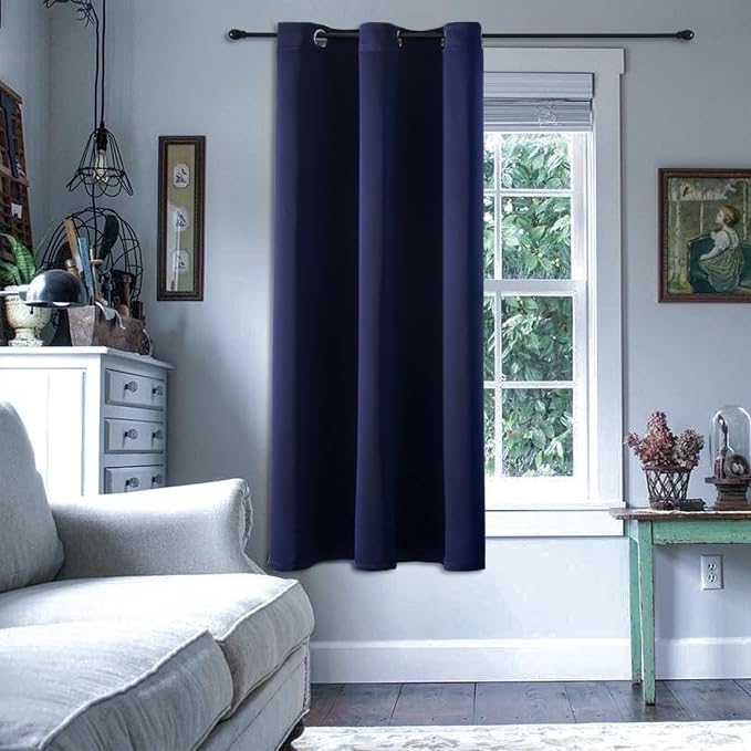 ChrisDowa Small Window Curtains 50 inches Long by ChrisDowa
