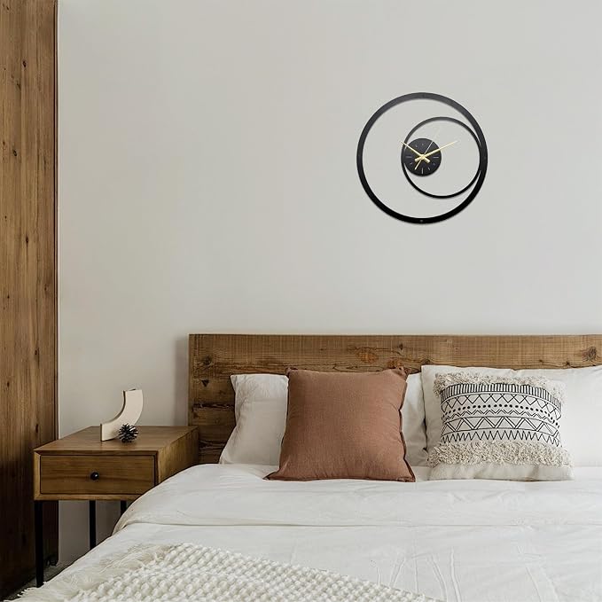 Minimalist Metal Wall Clock - Image 5