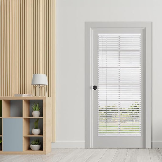 DEZ FURNISHINGS Cordless No Tools 1" Magnet Mini Blinds by DEZFurnishings