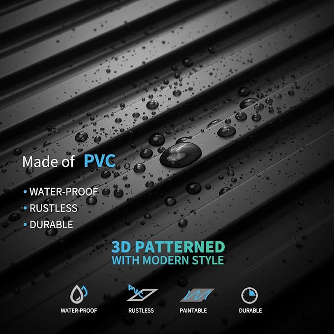 Art3d 6-Pack Slat Design 3D Wall Panels - Image 6
