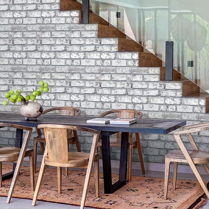 COMSTICKC 3D Faux Brick Wall Panel Peel and Stick, Not Real Brick, Small Size - Image 7