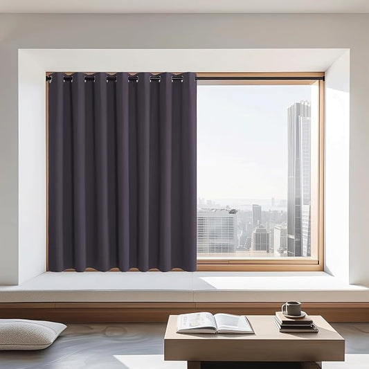 NICETOWN Blackout Curtains 72 inches Long, Grommet Privacy Window Thermal by NICETOWN