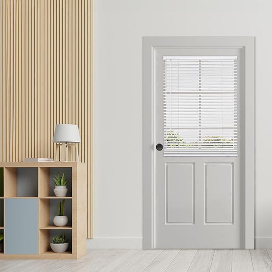 DEZ FURNISHINGS Cordless No Tools 1" Magnet Mini Blinds by DEZFurnishings