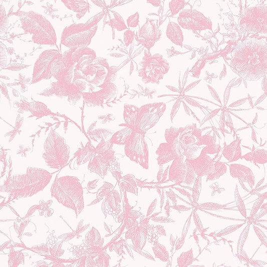 JiffDiff Floral Vintage Wallpaper Peel and Stick by wallpaper