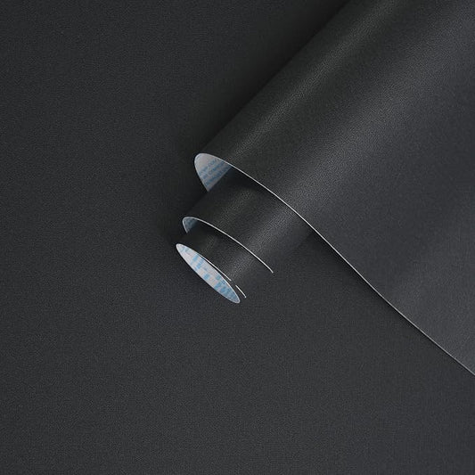 Dimoon 17.7''x393'' Peel and Stick Wallpaper Dark Grey Contact Paper by DIYYOURMOON