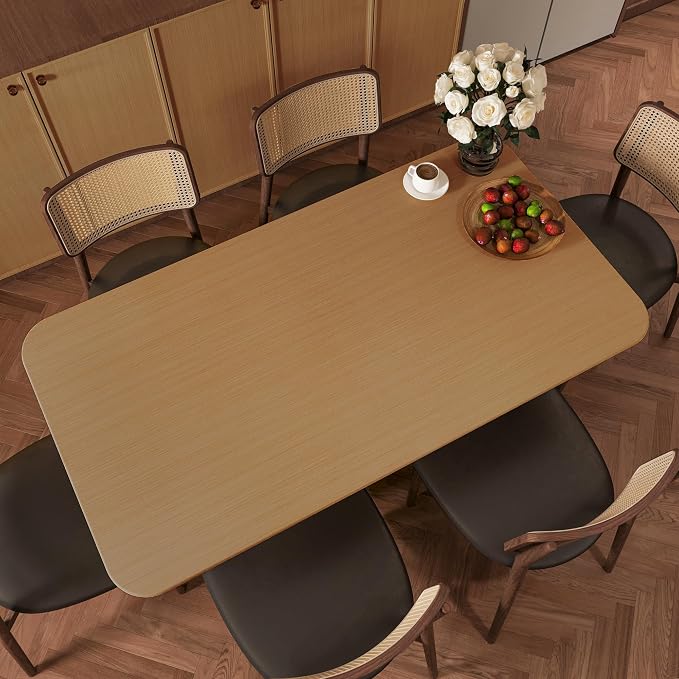 Light Brown Wood Contact Paper Thick Oak Wood Wallpaper Peel and Stick - Image 4