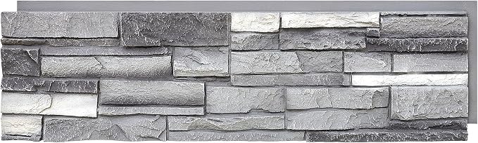 1.77 Inch Deep 3D Faux Stone Panels Stucco Wall Cover Rustic Stone Veneer - Image 3