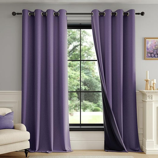 FMFUNCTEX 100% Blackout Curtains by Fmfunctex