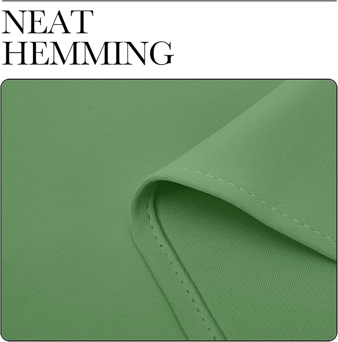NICETOWN Froest Green Blackout Curtains 102 inches Length - Image 6